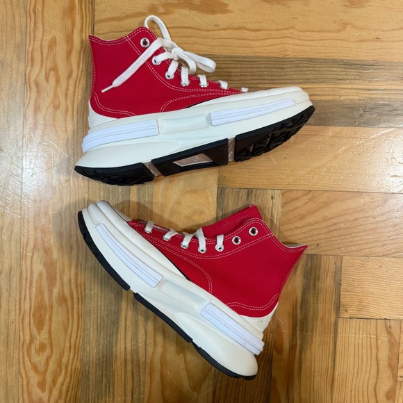 NWOT Converse Run Star Legacy CX Platform High Red A10656C Women 7 Men 5.5 - Picture 2 of 10